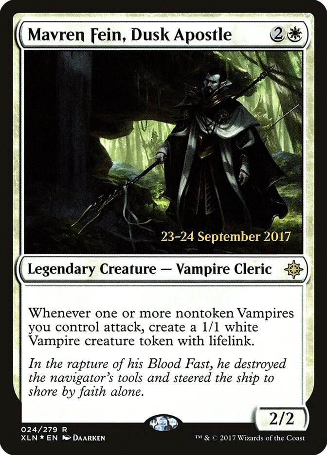 Mavren Fein Dusk Apostle 24s/120 (Prerelease Cards)  - Foil | Good Games Modbury