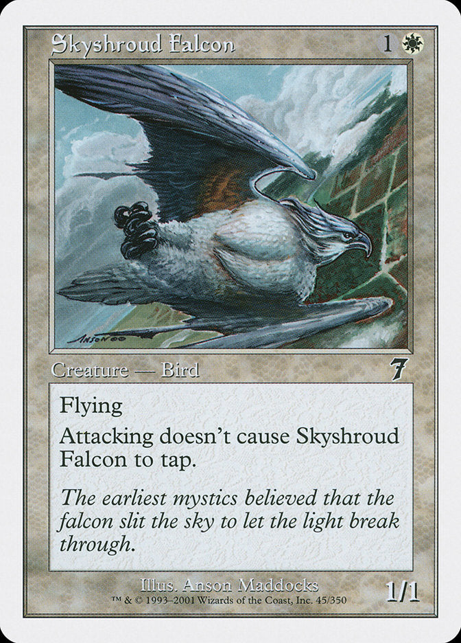 Skyshroud Falcon [Seventh Edition] | Good Games Modbury