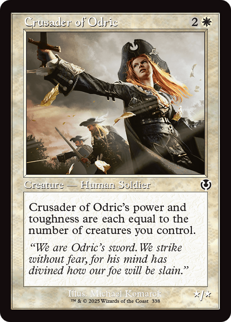 Crusader of Odric (Retro Frame) [Innistrad Remastered] | Good Games Modbury
