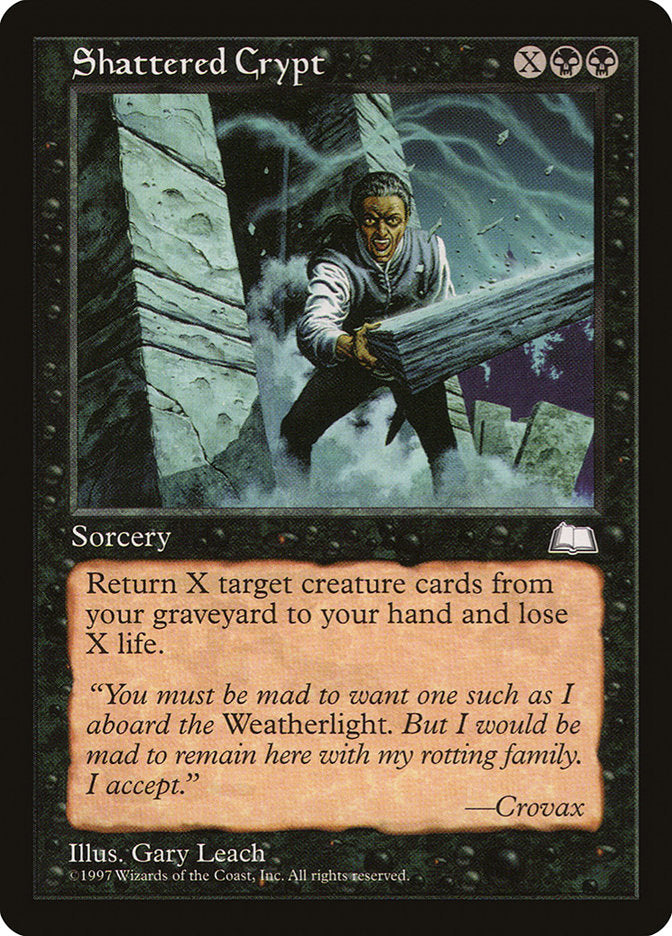 Shattered Crypt 80/167 (Weatherlight)  | Good Games Modbury