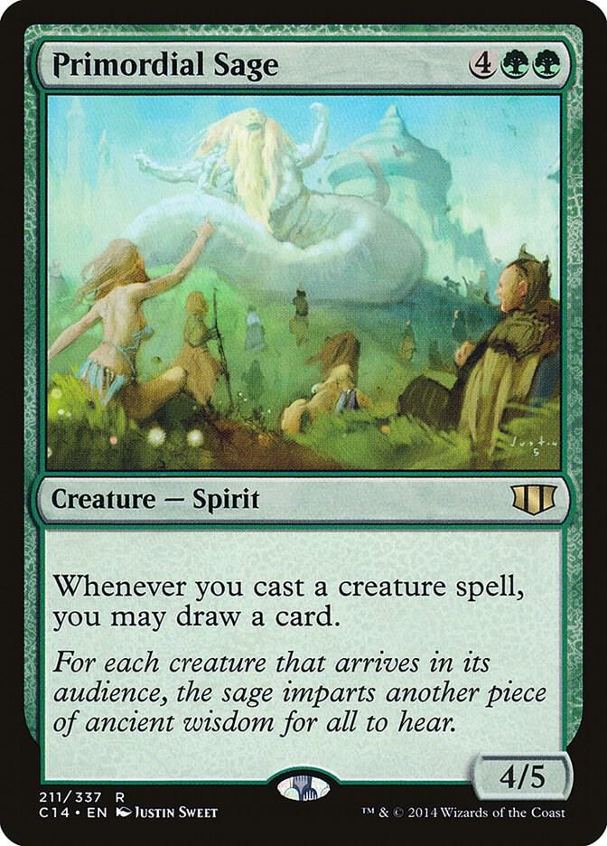 Primordial Sage 211/337 (Commander 2014)  | Good Games Modbury