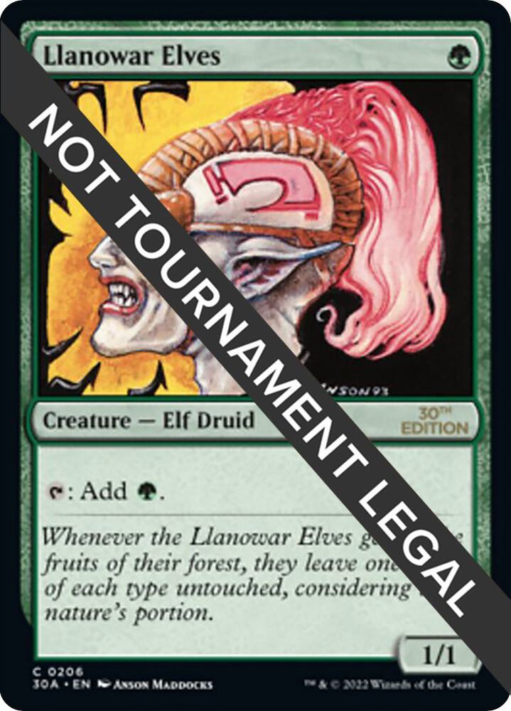 Llanowar Elves 206/594 (30th Anniversary Edition)  | Good Games Modbury