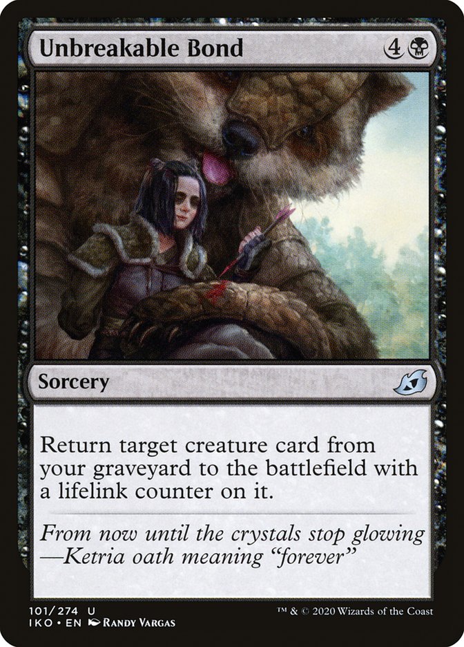 Unbreakable Bond 101/274 (Ikoria: Lair of Behemoths)  - Foil | Good Games Modbury