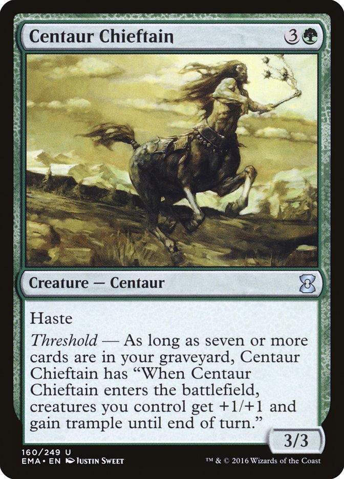 Centaur Chieftain 160/249 (Eternal Masters)  - Foil | Good Games Modbury