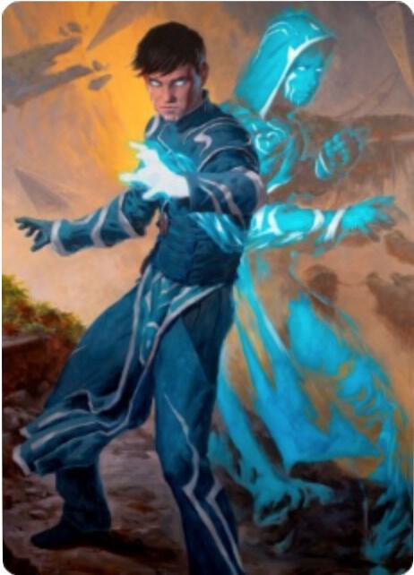 Jace Mirror Mage Art Card 1 81 1 (Art Series: Zendikar Rising)  | Good Games Modbury