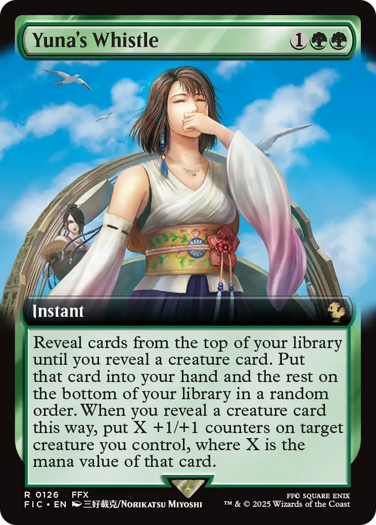 Yuna's Whistle (Extended Art) [FINAL FANTASY Commander] | Good Games Modbury