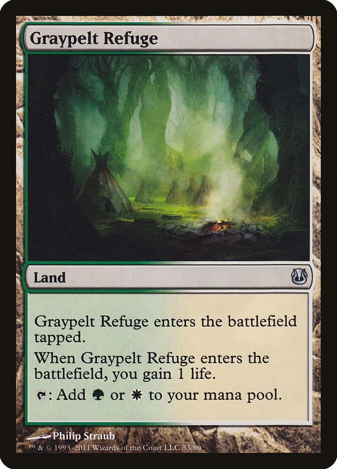 Graypelt Refuge 33/80 (Duel Decks: Ajani vs. Nicol Bolas)  | Good Games Modbury