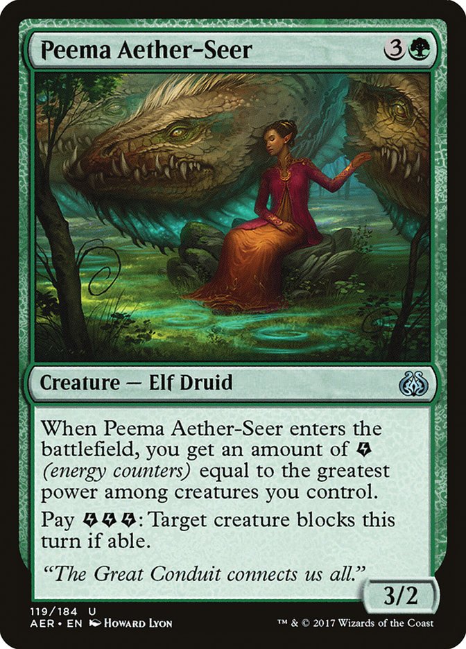 Peema Aether-Seer [Aether Revolt] | Good Games Modbury
