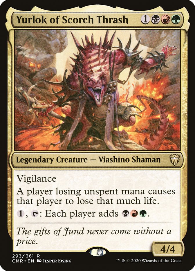 Yurlok of Scorch Thrash 293/361 (Commander Legends)  | Good Games Modbury