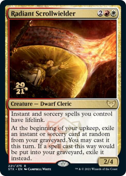 Radiant Scrollwielder 221s/180 (Prerelease Cards)  - Foil | Good Games Modbury