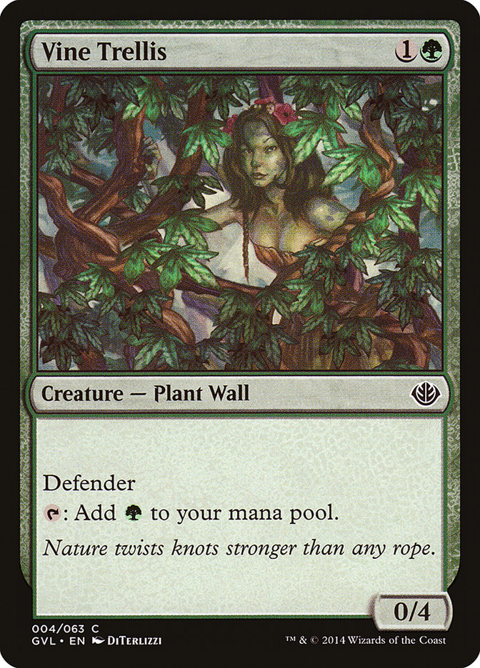 Vine Trellis 4/63 (Duel Decks: Anthology)  | Good Games Modbury