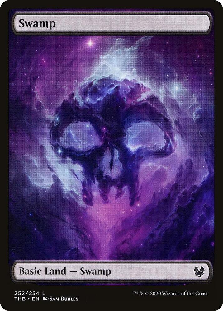 Swamp 252 (Theros Beyond Death)  - Full Art | Good Games Modbury