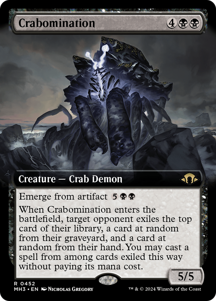 Crabomination (Extended Art) [Modern Horizons 3] | Good Games Modbury