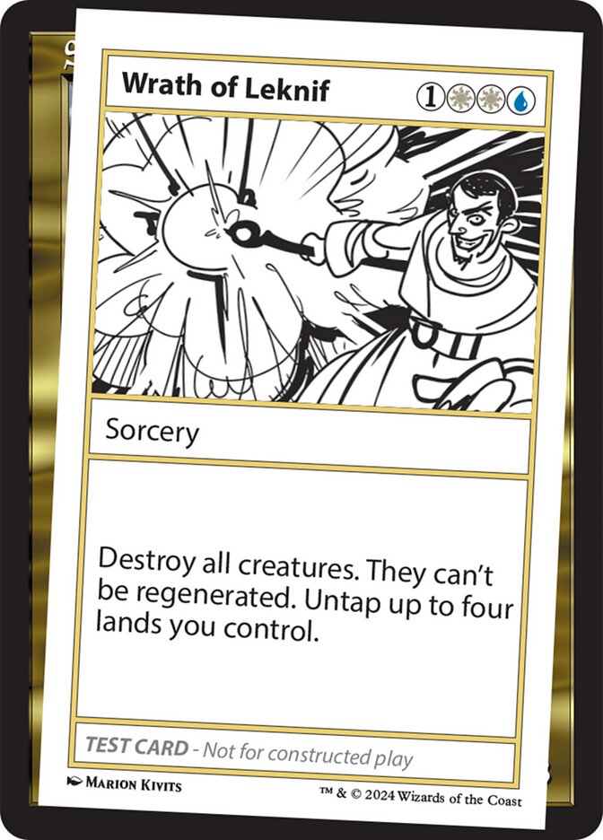Wrath of Leknif 605/390 (Mystery Booster 2 Playtest Cards)  | Good Games Modbury