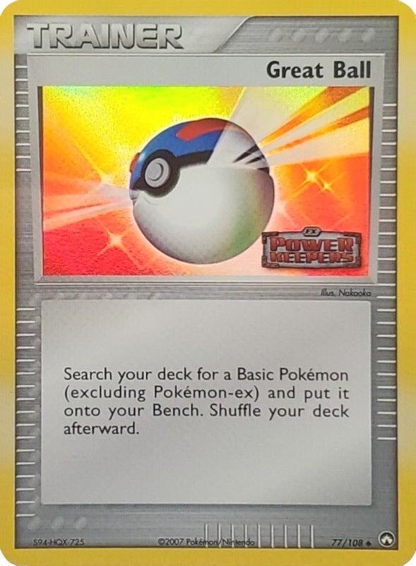 Great Ball (77/108) (Stamped) [EX: Power Keepers] | Good Games Modbury