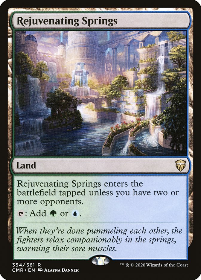 Rejuvenating Springs [Commander Legends] | Good Games Modbury