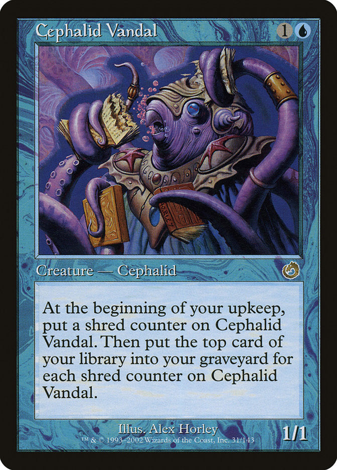 Cephalid Vandal 31/143 (Torment)  - Foil | Good Games Modbury
