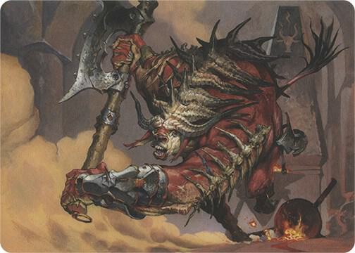 Spinehorn Minotaur Art Series 38 (Art Series: Modern Horizons)  | Good Games Modbury