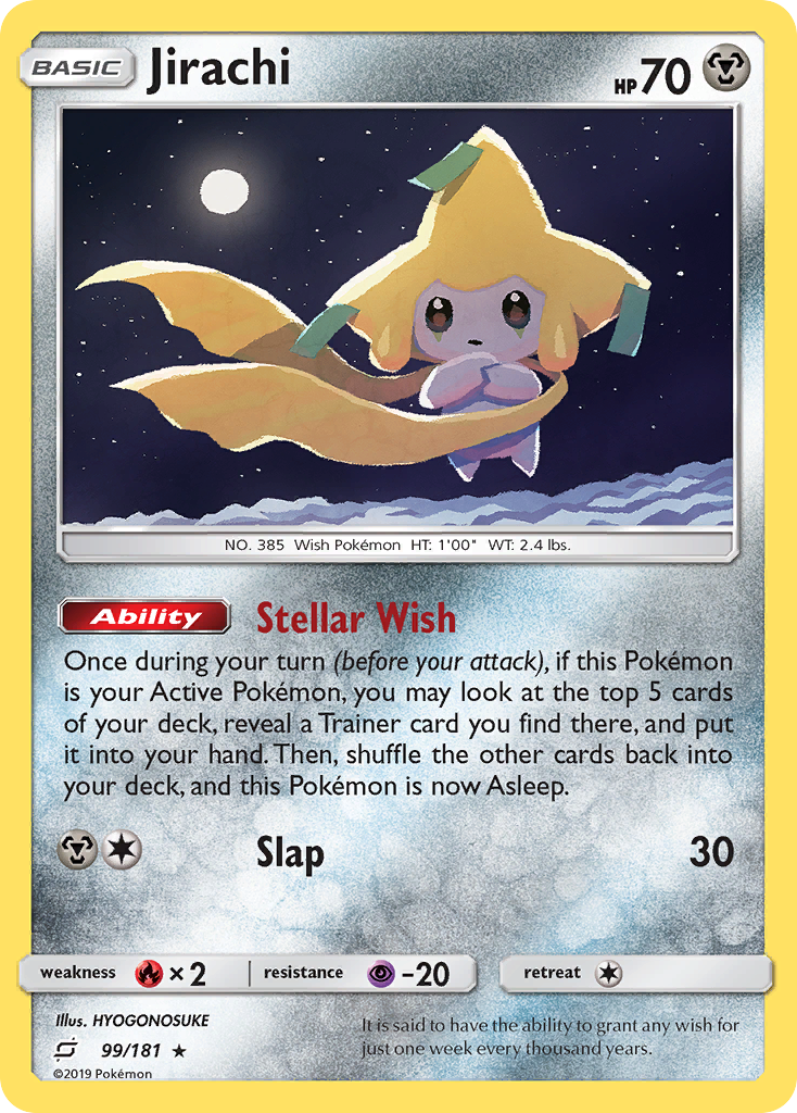 Jirachi (99/181) [Sun & Moon: Team Up] | Good Games Modbury