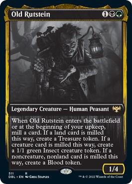 Old Rutstein 511/534 (Innistrad: Double Feature)  - Foil | Good Games Modbury