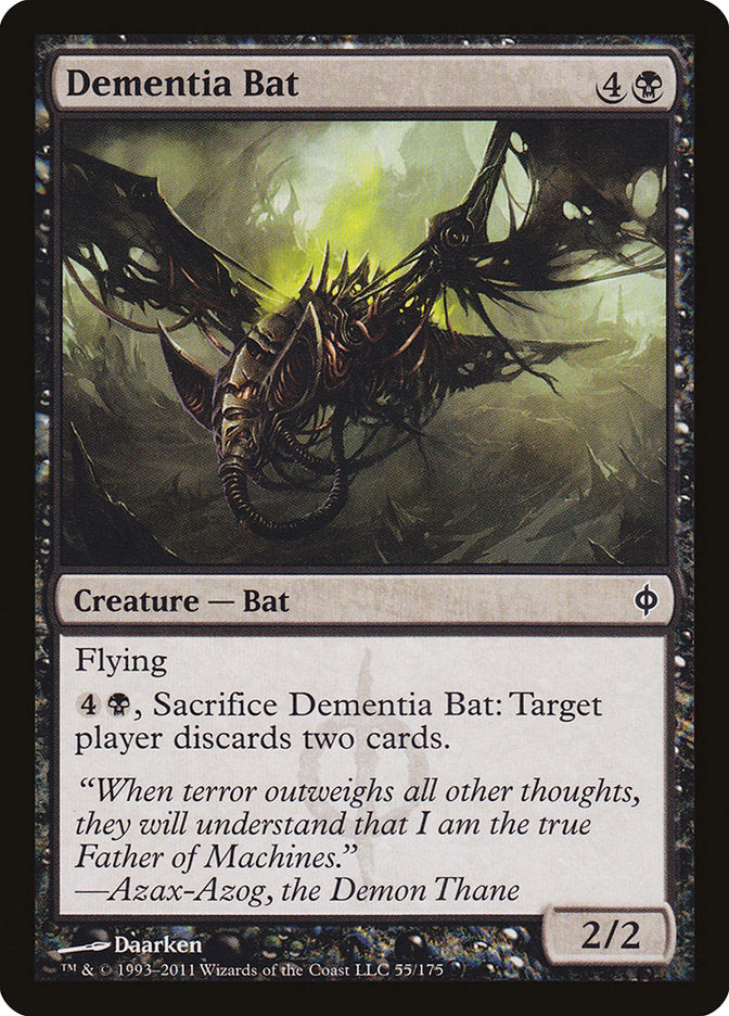 Dementia Bat [New Phyrexia] | Good Games Modbury