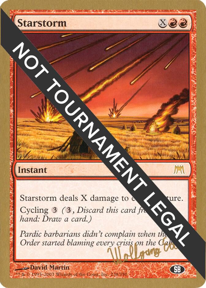 Starstorm 2003 Wolfgang Eder ONS SB we328sb/142 (World Championship Decks)  | Good Games Modbury