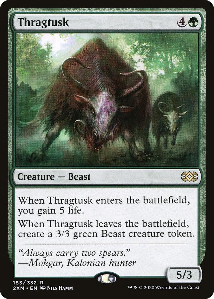 Thragtusk 183/332 (Double Masters)  | Good Games Modbury
