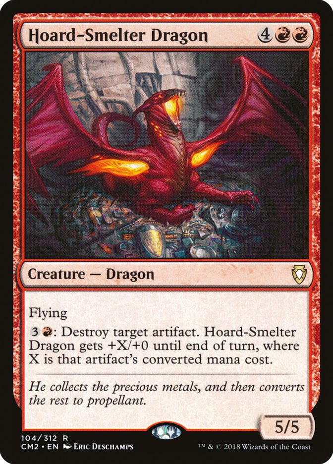 Hoard-Smelter Dragon [Commander Anthology Volume II] | Good Games Modbury