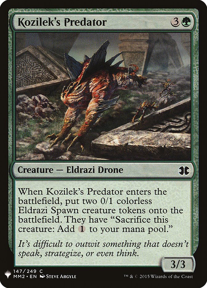 Kozilek's Predator [Mystery Booster] | Good Games Modbury
