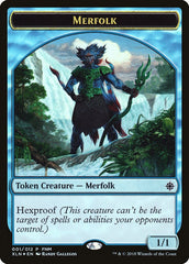 Merfolk // Treasure Double-Sided Token [Friday Night Magic 2018] | Good Games Modbury