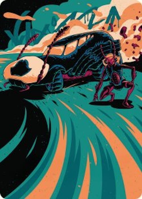 Carrion Cruiser Art Card 39 (Art Series: Aetherdrift)  | Good Games Modbury