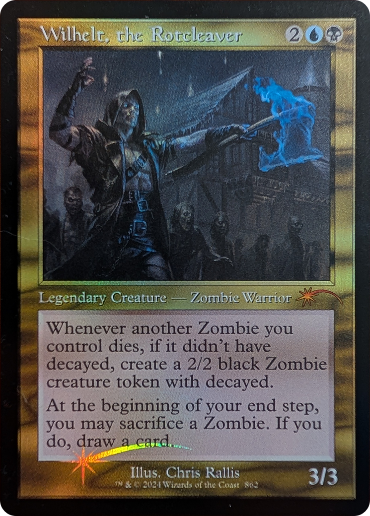 Wilhelt, the Rotcleaver (Retro Frame) [Secret Lair Drop Series] | Good Games Modbury