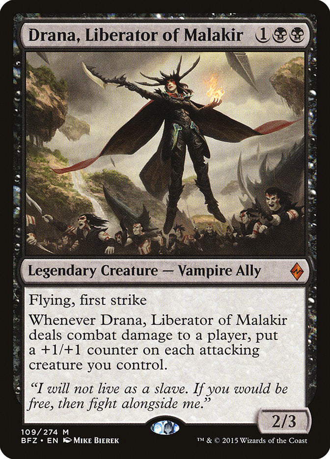 Drana, Liberator of Malakir [Battle for Zendikar] | Good Games Modbury