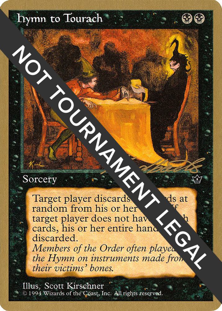Hymn to Tourach Table 1996 Leon Lindback FEM ll38d/308 (World Championship Decks)  | Good Games Modbury