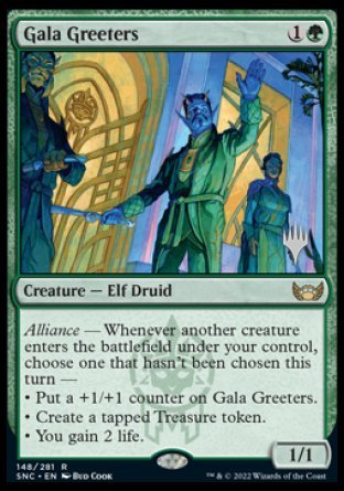 Gala Greeters (Promo Pack) [Streets of New Capenna Promos] | Good Games Modbury