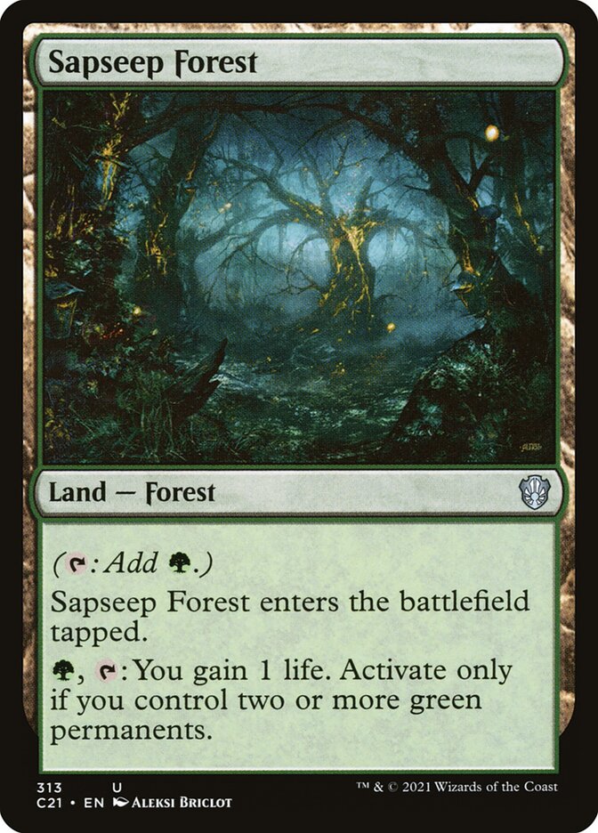Sapseep Forest 313/81 (Commander 2021)  | Good Games Modbury