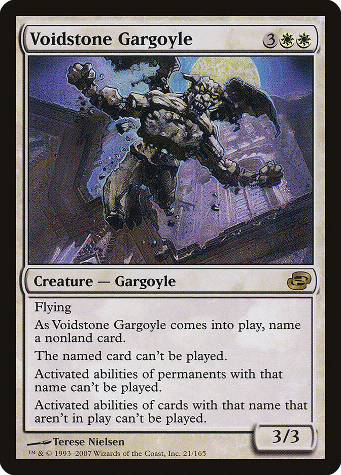 Voidstone Gargoyle 21/165 (Planar Chaos)  - Foil | Good Games Modbury