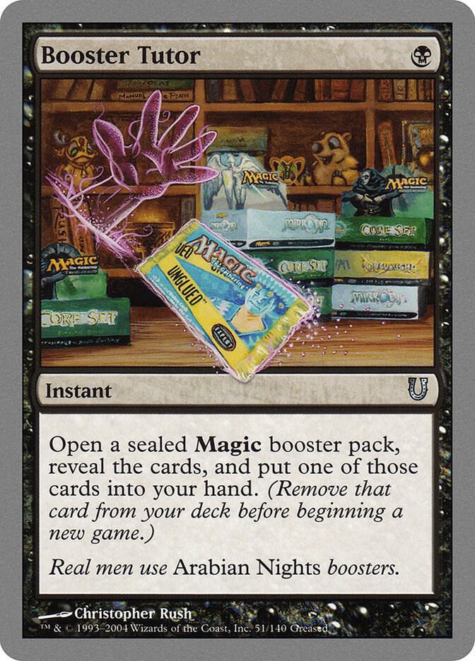 Booster Tutor 51/140 (Unhinged)  | Good Games Modbury