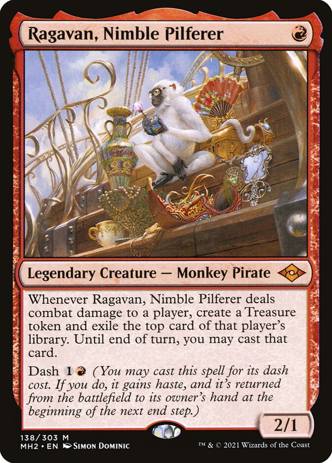 Ragavan, Nimble Pilferer 138/303 (Modern Horizons 2)  | Good Games Modbury