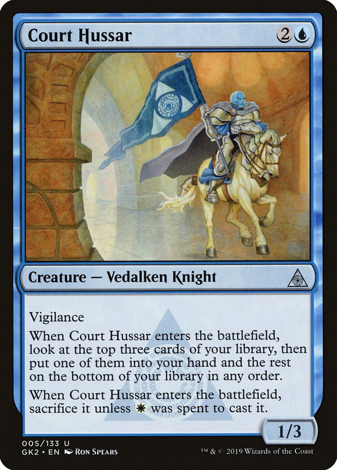 Court Hussar [Ravnica Allegiance Guild Kit] | Good Games Modbury