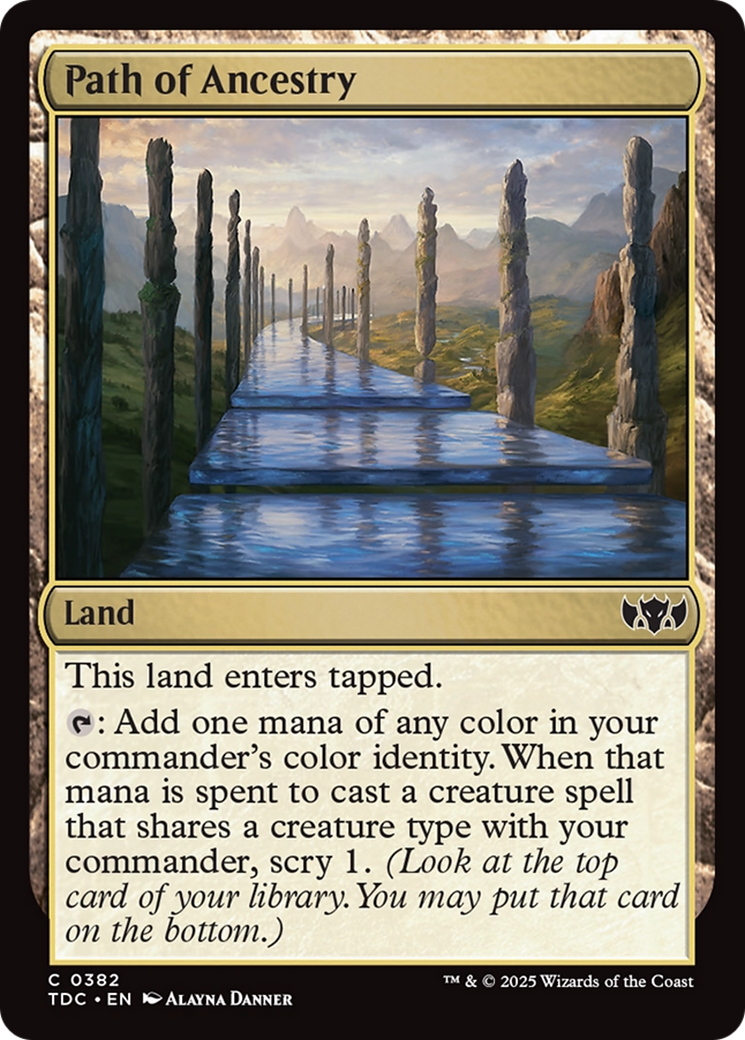 Path of Ancestry [Tarkir: Dragonstorm Commander] | Good Games Modbury