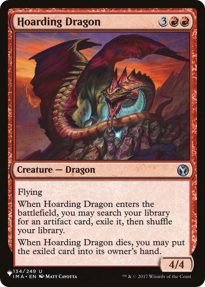Hoarding Dragon IMA-134/5075 (The List Reprints)  | Good Games Modbury