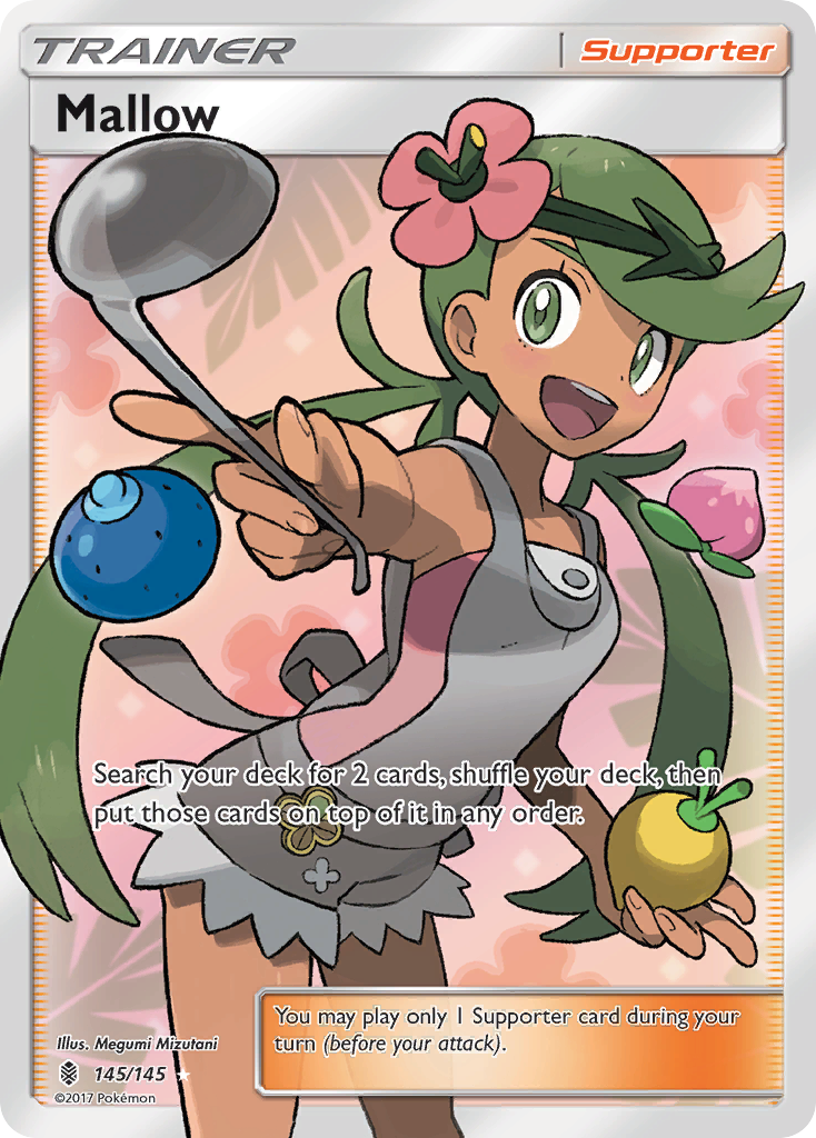 Mallow (145/145) [Sun & Moon: Guardians Rising] | Good Games Modbury