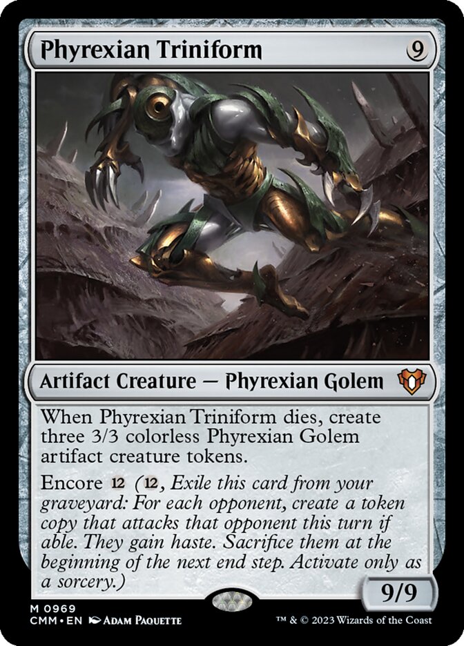 Phyrexian Triniform 969/451 (Commander Masters)  | Good Games Modbury