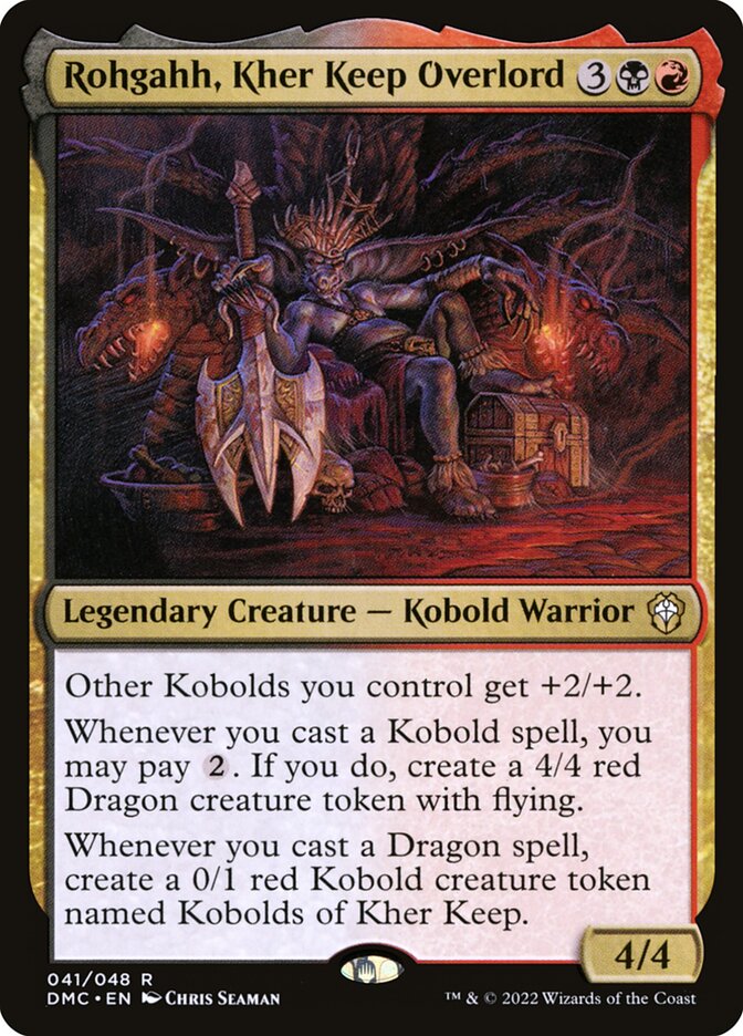 Rohgahh, Kher Keep Overlord 41/50 (Commander: Dominaria United)  | Good Games Modbury
