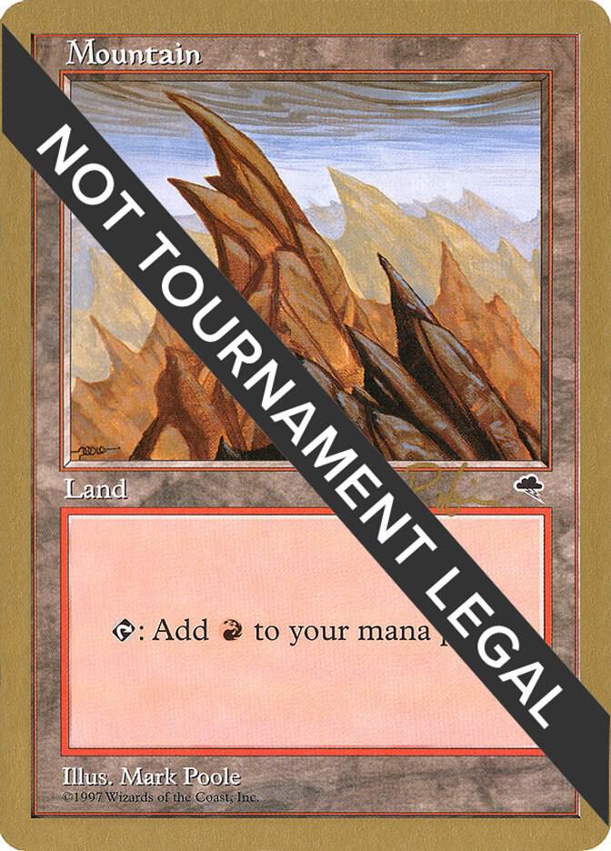 Mountain Left 1998 Ben Rubin TMP br346/117 (World Championship Decks)  | Good Games Modbury