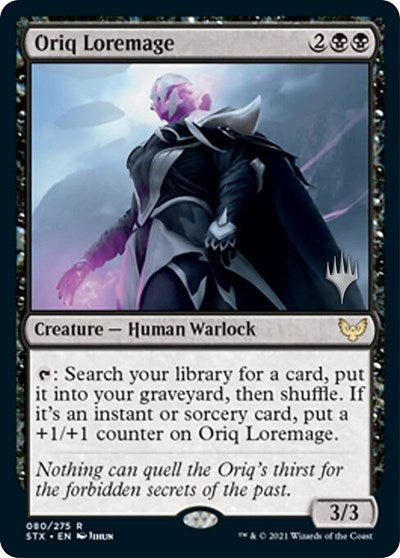 Oriq Loremage (Promo Pack) [Strixhaven: School of Mages Promos] | Good Games Modbury