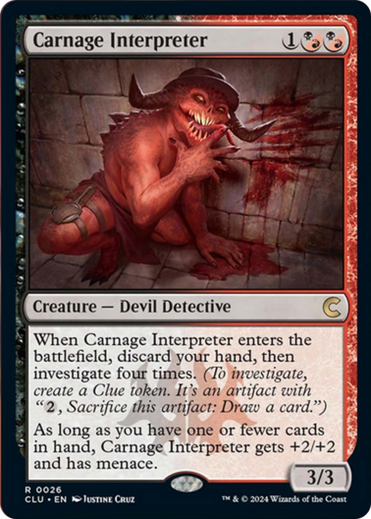 Carnage Interpreter [Ravnica: Clue Edition] | Good Games Modbury