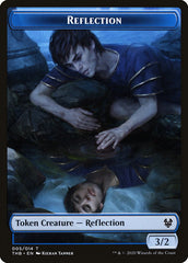 Human Soldier // Reflection Double-Sided Token [Theros Beyond Death Tokens] | Good Games Modbury