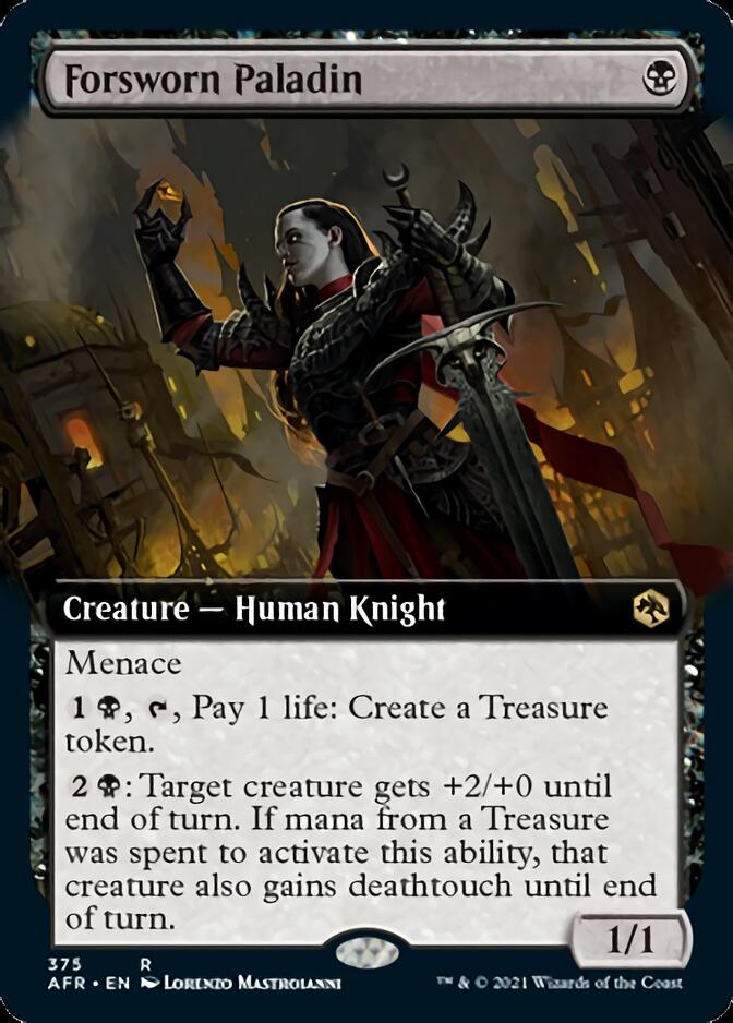 Forsworn Paladin (Extended Art) [Dungeons & Dragons: Adventures in the Forgotten Realms] | Good Games Modbury